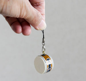 大太鼓型携帯ストラップ（名入れOK）